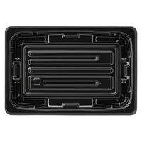 エフピコ 惣菜容器 APプレイン 17-11 ST エコ黒 7R361711 1ケース(1200個(50個×24)（直送品）