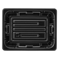 エフピコ 惣菜容器 APプレイン 15-11 ST エコ黒 7R361511 1ケース(1600個(50個×32)（直送品）