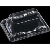 エフピコ T-大波皿1-2 嵌合高蓋APET エコ H 7R710112 1ケース(1500個(50個×30)（直送品）