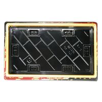 エフピコ 寿司桶 祝賀桶30-19 18貫 おとぎ赤 7Z119309 1ケース(240個(10個×（直送品）