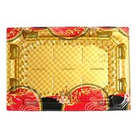 エフピコ 刺身容器 カレン24-16 本体 花明り金 7Z652416 1ケース(400個(50個×8)（直送品）