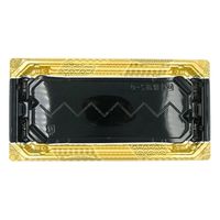 エフピコ 寿司容器 穂高2-6 本体 和紋内黒 7Z660206 1ケース(500個(50個×10)（直送品）