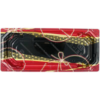 エフピコ 寿司容器 穂高1-5 本体 麻ひも赤 7Z690105 1ケース(800個(50個×16)（直送品）