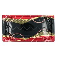 エフピコ 寿司容器 穂高2-6 本体 麻ひも赤 7Z690206 1ケース(500個(50個×10)（直送品）