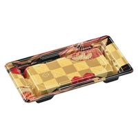 エフピコ 寿司容器 組み皿1-3 本体 扇市松金 7Z749913 1ケース(1000個(50個×20)（直送品）
