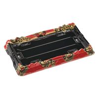 エフピコ 寿司桶 氷河桶33-20 本体 平安赤 7Z915332 1ケース(240個(10個×（直送品）