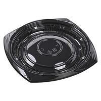 エフピコ フルーツ容器 コリーナ23-23 本体 黒 7Z953230 1ケース(400個(50個×（直送品）