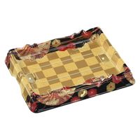 エフピコ 寿司桶 氷河桶25-20 本体 扇市松金 7Z918257 1ケース(200個(50個×4)（直送品）