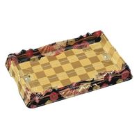 エフピコ 寿司桶 氷河桶30-20 本体 扇市松金 7Z918290 1ケース(240個(10個×24)（直送品）