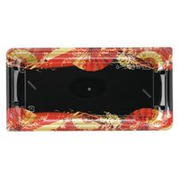 エフピコ 寿司容器 四季皿2-6 本体 扇ばやし赤 7Z972275 1ケース(500個(50個×10)（直送品）