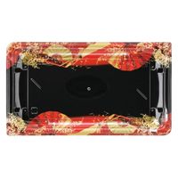 エフピコ 寿司容器 四季皿2-5 本体 扇ばやし赤 7Z972274 1ケース(600個(50個×12)（直送品）