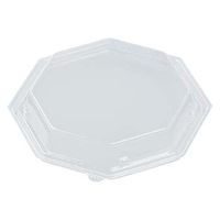 エフピコ T-WIC-八角13嵌合蓋(OPS) 87320130 1ケース(500個(20個×25)（直送品）