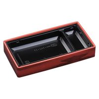 エフピコ 折箱 WU-302-33 本体 赤板目 8D313033 1ケース(270個(15個×18)（直送品）