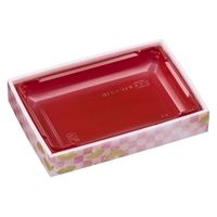 エフピコ 弁当容器 WIC-410 本体 市松春扇 8G390410 1ケース(480個(20個×24)（直送品）