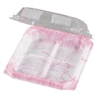 エフピコチューパ 和菓子向けフードパック APW-4-2 雲龍ピンク CP000552 1ケース(1200個(50個×24)（直送品）