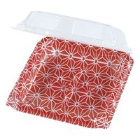 エフピコチューパ 和菓子向けフードパック APW-4-3 えんじ紋 CP000556 1ケース(1000個(50個（直送品）