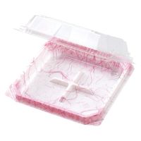 エフピコチューパ 和菓子向けフードパック APW-4-3 雲龍ピンク(N) CP000567 1袋(50個)（直送品）