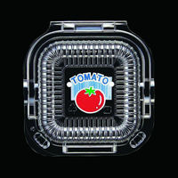 エフピコチューパ フルーツ容器 VF6TトマトPOS(V2) CP003718 1ケース(1200個(100個×12)（直送品）