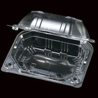 エフピコチューパ フルーツ容器 PSクリアルーフS 9H CP007423 1ケース(1200個(100個×12)（直送品）