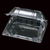 エフピコチューパ フルーツ容器 PSクリアルーフM 10H CP007427 1ケース(900個(100個×9)（直送品）