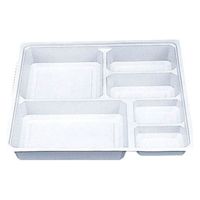 エフピコチューパ 紙BOX中仕切80-80B-1白(K CP500514 1ケース(300個(50個×6)（直送品）