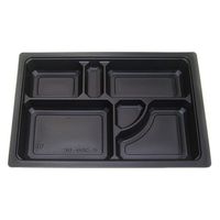 エフピコチューパ MSD中仕切 90-60 C-5 黒 CP500875 1ケース(300個(50個×6)（直送品）