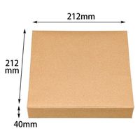 エフピコチューパ 弁当容器 一体型 70-70 クラフト CP501785 1ケース(300個(50個×6)（直送品）