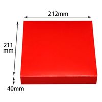 エフピコチューパ 弁当容器 一体型 70-70 シャインレッド CP501789 1ケース(300個(50個×6)（直送品）