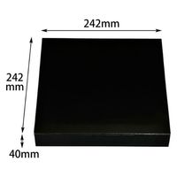 エフピコチューパ 弁当容器 一体型 80-80 シャインブラック CP501793 1袋(50個)（直送品）