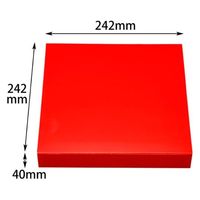 エフピコチューパ 弁当容器 一体型 80-80 シャインレッド CP501794 1ケース(300個(50個×6)（直送品）