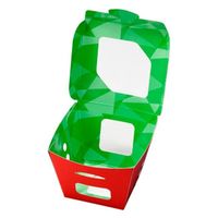 エフピコチューパ フルーツ容器 紙ベジ85角 赤 FMS CP501821 1ケース(600個(50個×12)（直送品）