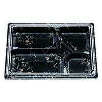 エフピコチューパ 弁当容器 松花堂 205 都セット CP560647 1ケース(400個(50個×8)（直送品）