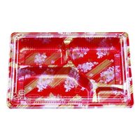 エフピコチューパ 弁当容器 松花堂 201-1 よしのセット CP560658 1ケース(600個(100個×6)（直送品）