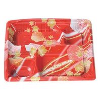 エフピコチューパ 弁当容器 MS角弁 23-19-3 かなで赤本体 CP570507 1ケース(600個(50個×12)（直送品）