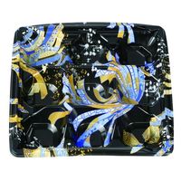 エフピコチューパ 弁当容器 MS角弁 21-21-1 むすび青 本体 CP570524 1ケース(600個(50個×12)（直送品）