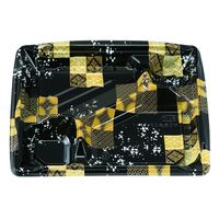 エフピコチューパ 弁当容器 MS角弁 23-19-1 平泉黒 本体 CP570535 1ケース(600個(50個×12)（直送品）