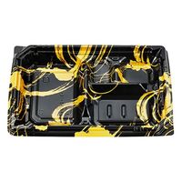 エフピコチューパ 弁当容器 カチ楽23-16-1 備長金 本体 CP570619 1ケース(600個(50個×（直送品）