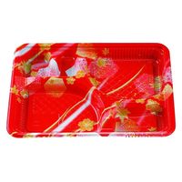 エフピコチューパ 弁当容器 CR-3-1 かなで赤 本体 CP571109 1ケース(600個(50個×12)（直送品）