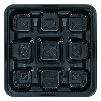 エフピコチューパ 弁当容器 CR-5-2 黒 本体 CP571124 1ケース(600個(50個×12)（直送品）