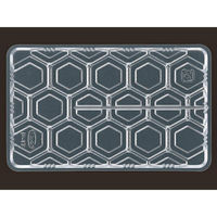 エフピコチューパ 透明トレー P-17 CP640107 1ケース(6000個(500個×12)（直送品）