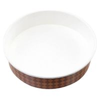 エフピコチューパ どんぶり容器 RK-160-600 BCチェック茶本体 CP760066 1ケース(600個(50個×12)（直送品）