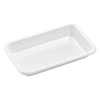 エフピコ 発泡トレー P-62 白 SH725091 1ケース(1200個(50個×24)（直送品）