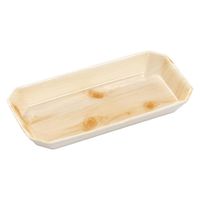 エフピコ 発泡トレー DRY-12-30 ひのき SH740436 1ケース(750個(50個×15)（直送品）