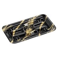 エフピコ 発泡トレー FH-1 天川黒金 SH757616 1ケース(2000個(100個×20)（直送品）