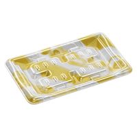 エフピコ 発泡トレー MHT20-12 スプラッシュゴールド SH760688 1ケース(1200個(50個×24)（直送品）