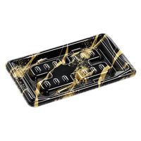 エフピコ 発泡トレー MHT20-12 天川黒金 SH760714 1ケース(1200個(50個（直送品）