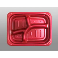エフピコ 弁当容器 HT 宅BEN-M20-15 内折朱外黒 本体 新 SH765322 1ケース(600個(50個×（直送品）