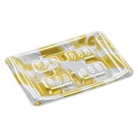 エフピコ 発泡トレー MHT18-13 スプラッシュゴールド SH760928 1ケース(1500個(50個×30)（直送品）