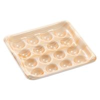 エフピコ ウッド容器 TW-16 吉野杉 SH764816 1ケース(900個(50個×18)（直送品）