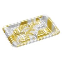 エフピコ 鮮魚トレー PHT12-18 スプラッシュゴールド SH769354 1ケース(1600個(100個×16)（直送品）